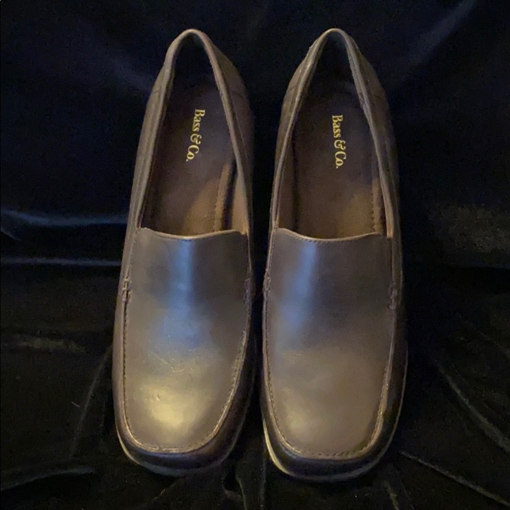 Bass & Co block heel size 8.5